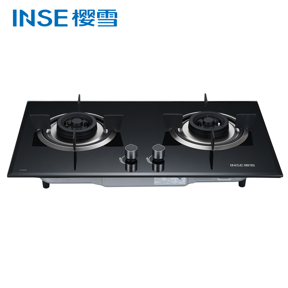 Hot Sale Built-in Tempered Glass Top Cooking 2 Burner Gas Stove JZY/T/R- Q1609(B)-S - Image 3