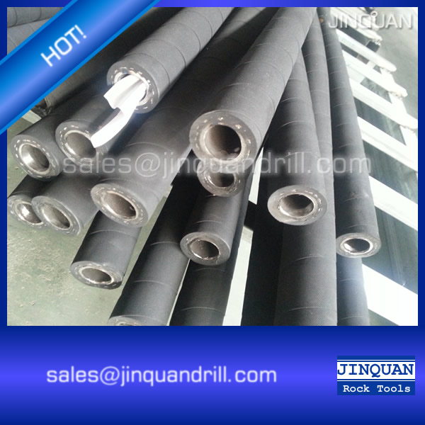 Hot sale high pressure flexible steel braided rubber air hose - Image 3