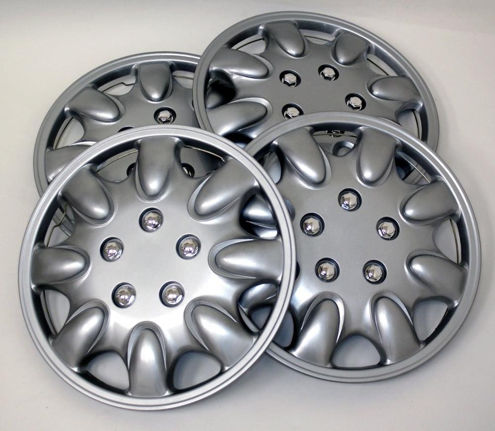 Durable silver wheel cover