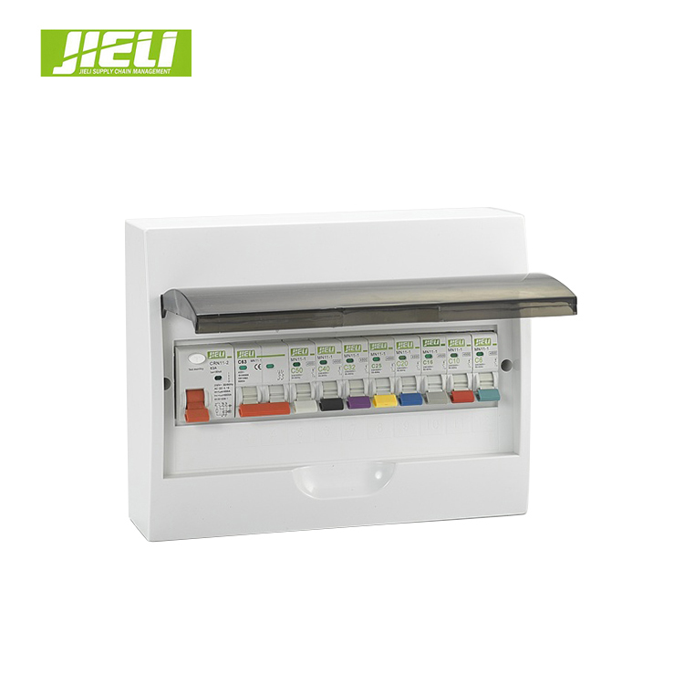 Hot sale JIELI plastic circuit breaker 12 way electrical distribution safety db box - Image 3