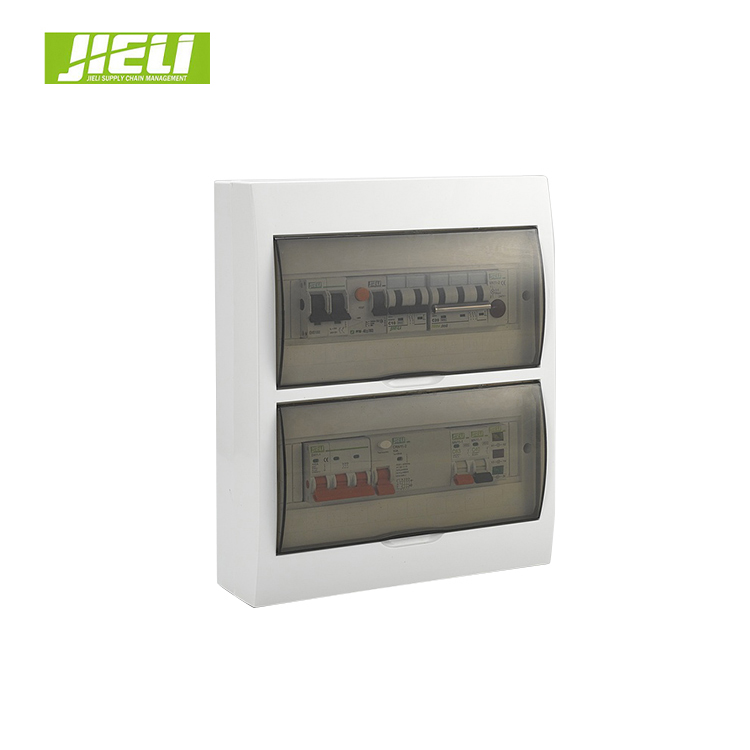 Hot sale JIELI plastic circuit breaker 12 way electrical distribution safety db box - Image 2