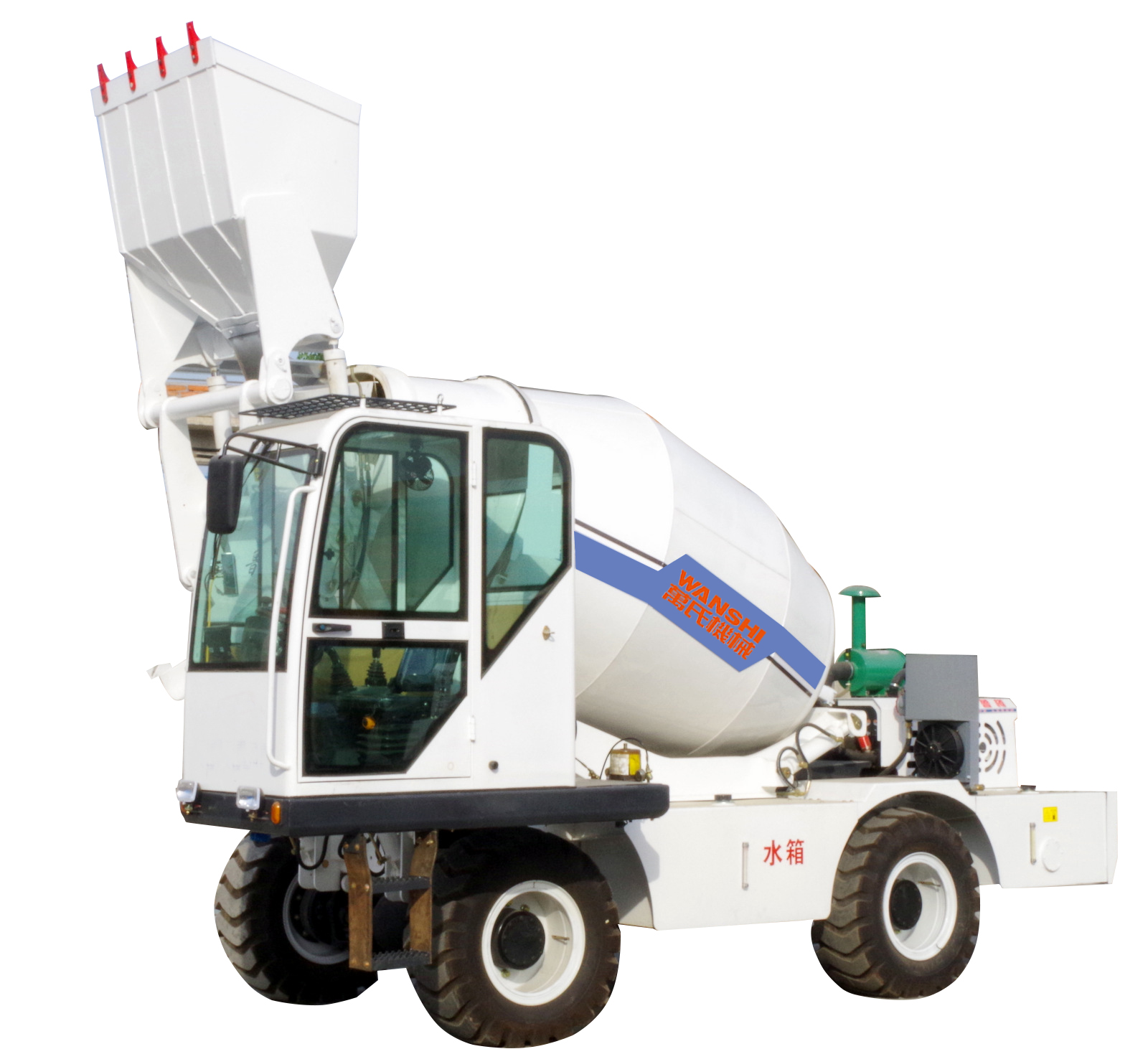 Hot sale Self Loading Concrete Mixer Truck 4.0 Cubic Meter. - Image 3