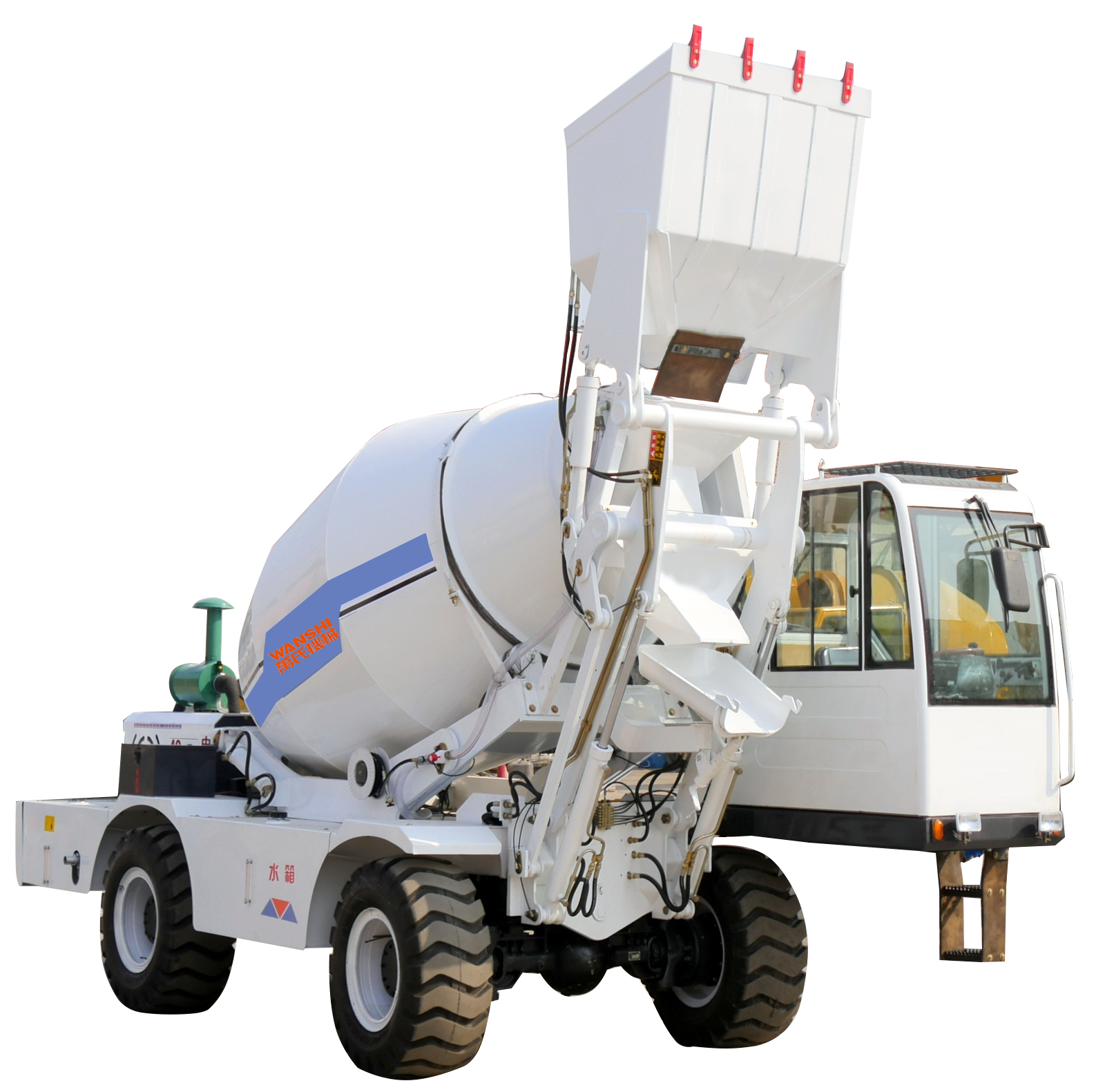 Hot sale Self Loading Concrete Mixer Truck 4.0 Cubic Meter. - Image 2