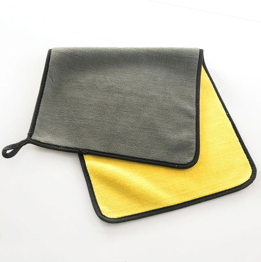 Hot sale super soft household cleaning cloth kitchen superfine fiber double sided microfiber towel Car Cleaning Care towel - Image 3