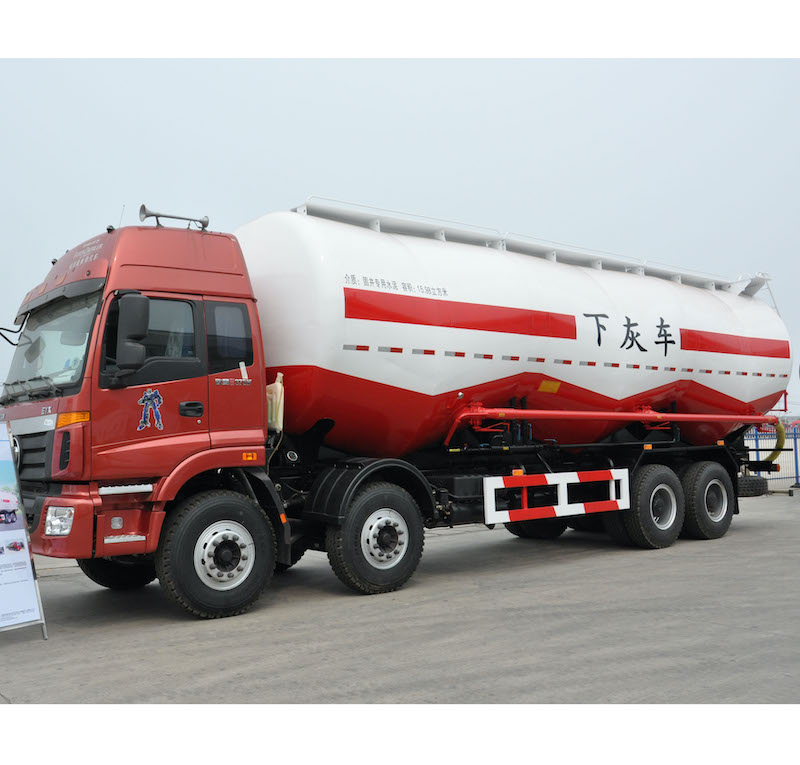 Hot sale tank powder bulker trailer powder tank trailer truck and powder material transport semi-trailer - Image 3