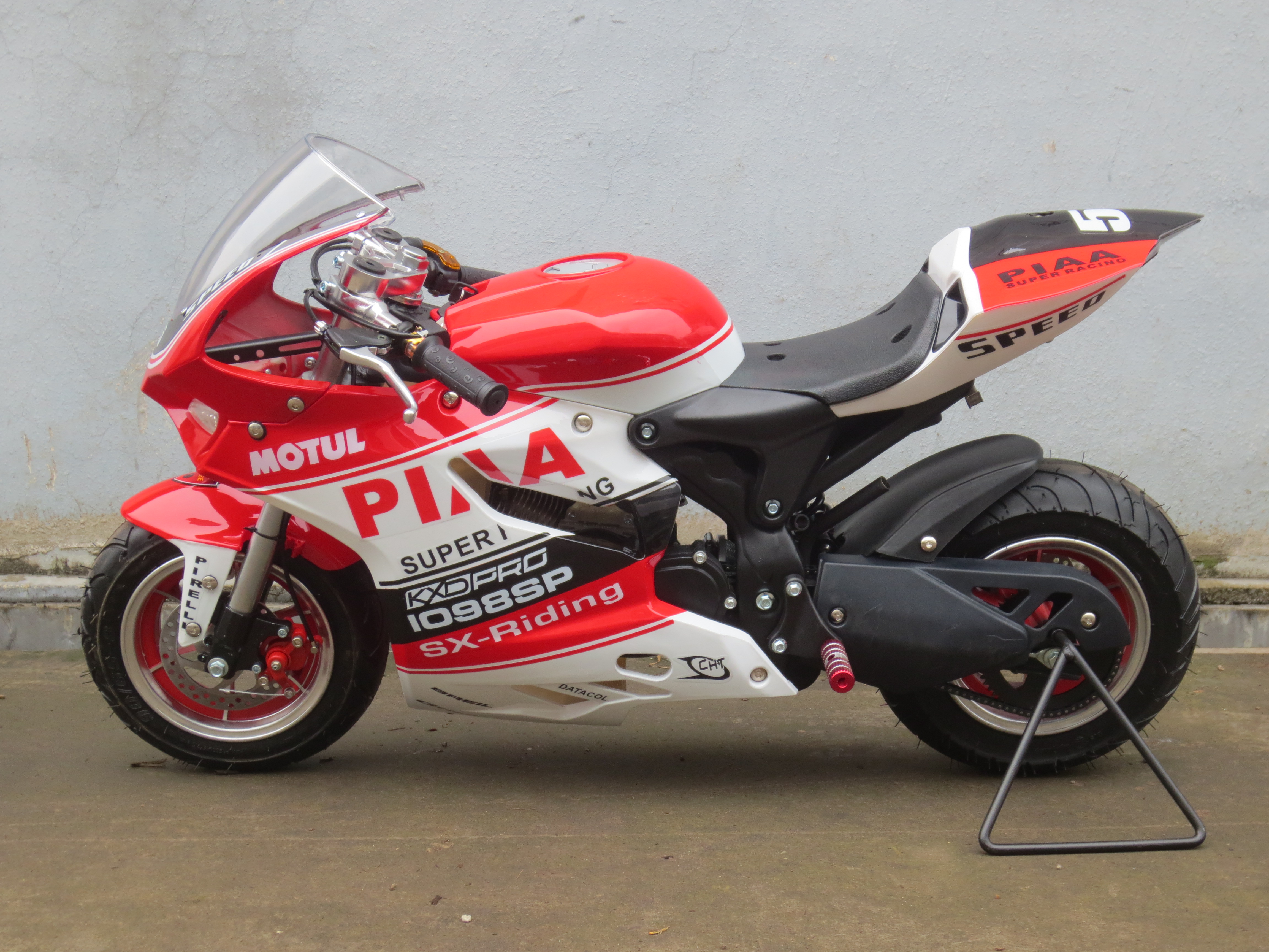 Hot sell 2- Stroke Mini Moto 2 Wheel Pocket Bike - Image 3