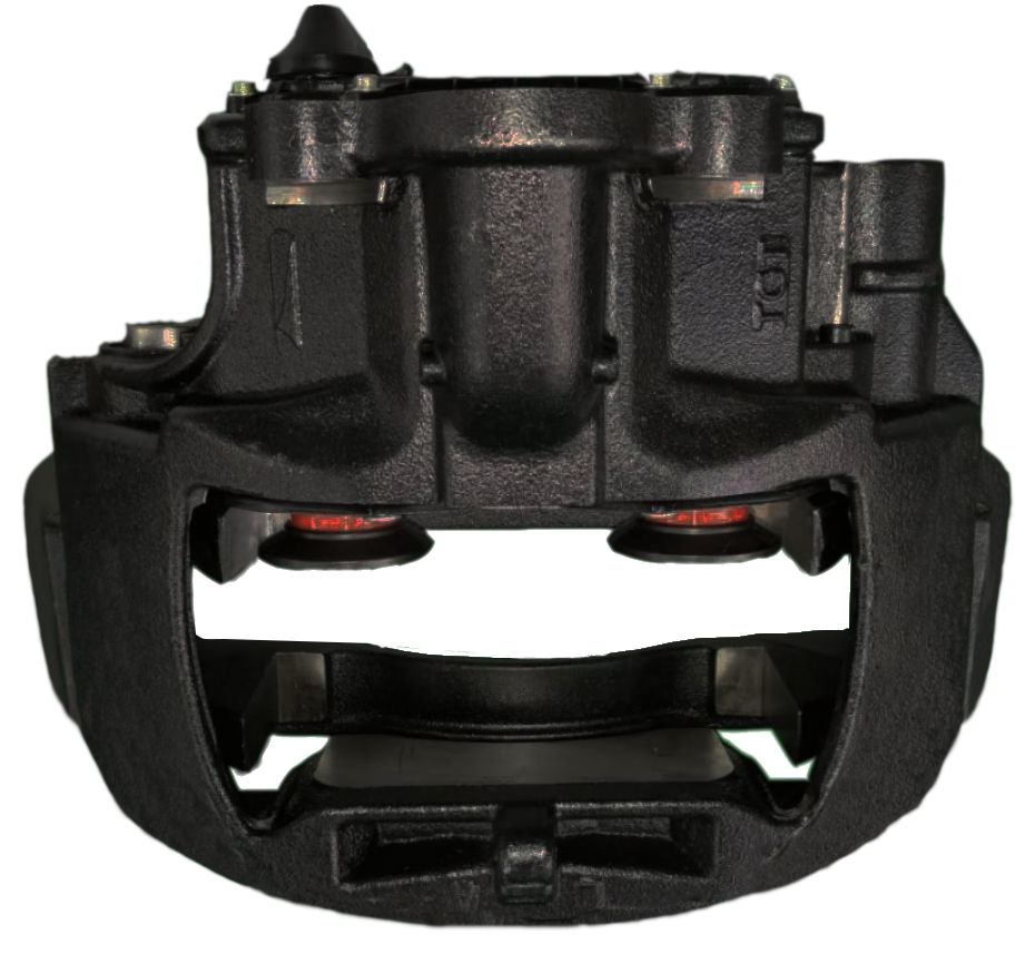 Air disc brake caliper unit