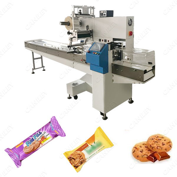 Horizontal Biscuit Flow Wrapping Machine