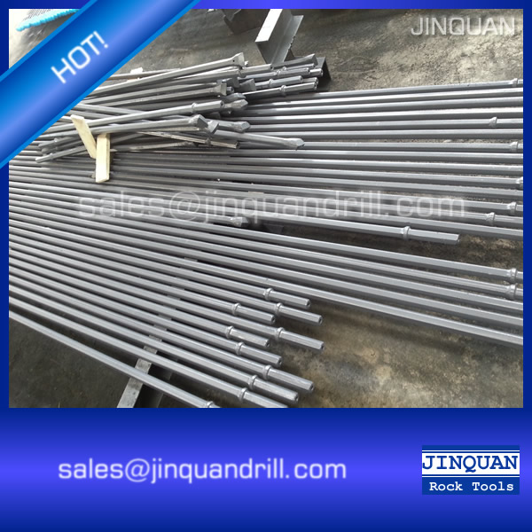 Integral Drill Rods with Chisel Bit