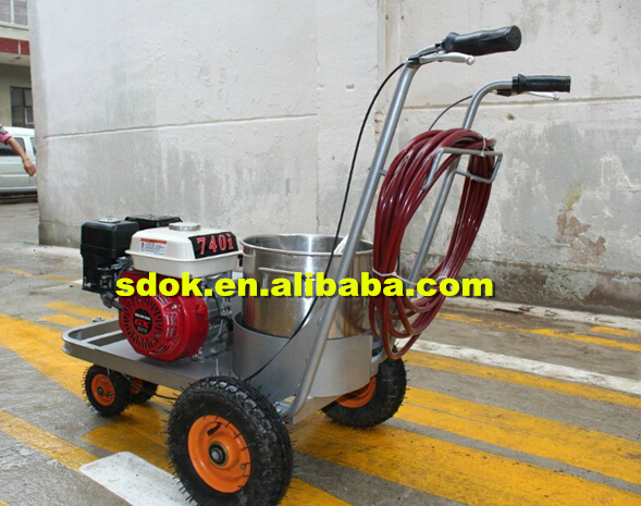hot selling,Road Paint Marker,runway marker,plastic hand-push road marking line marker machine - Image 3