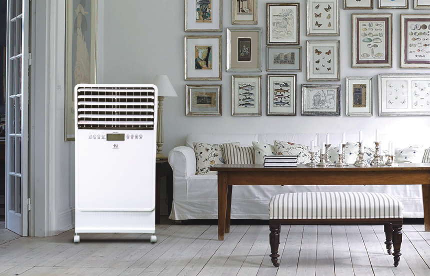 Digital Air Cooler with Multi-Stage Filtration