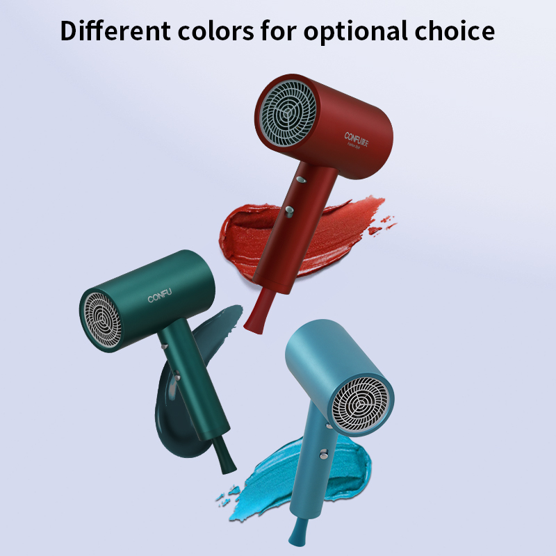 Compact Personal Hair Dryer with Concentrator Nozzle