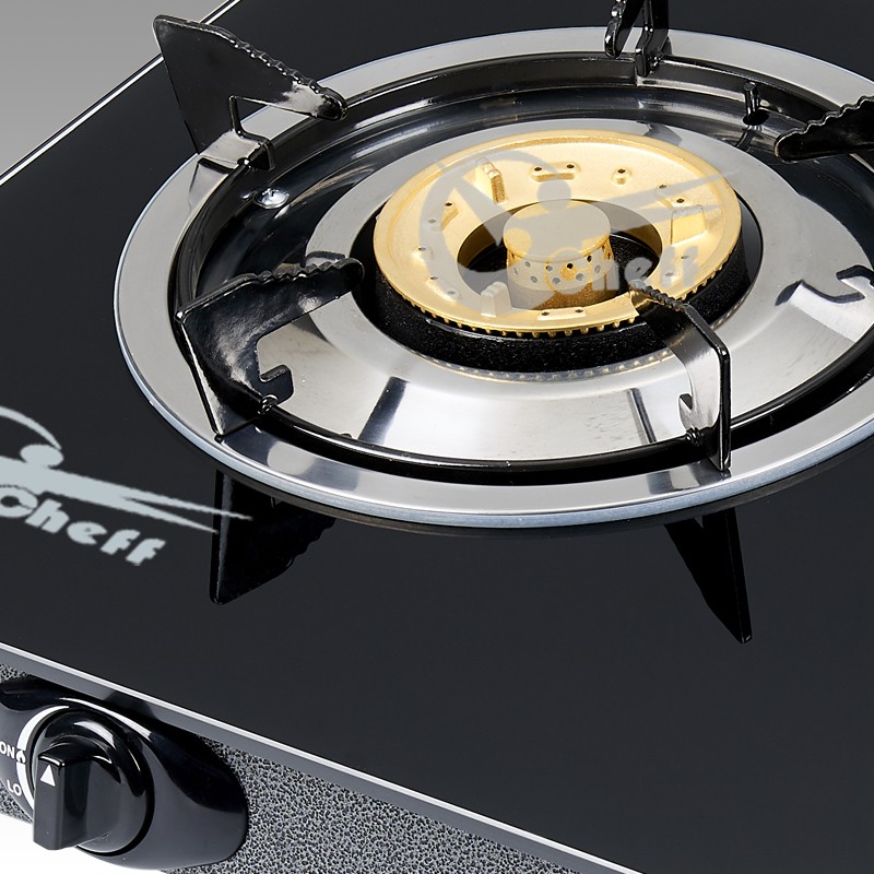 Household High quality double burner tempered glass gas cooker stove - Image 2