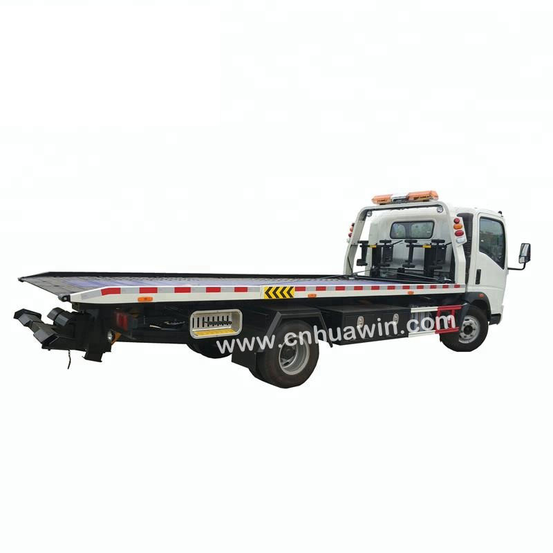 4x2 Flat Bed Towing Wrecker Truck