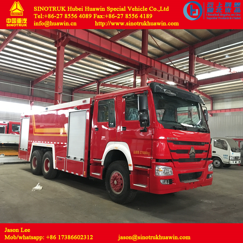 HOWO 6X4 Fire fighting truck - Image 3
