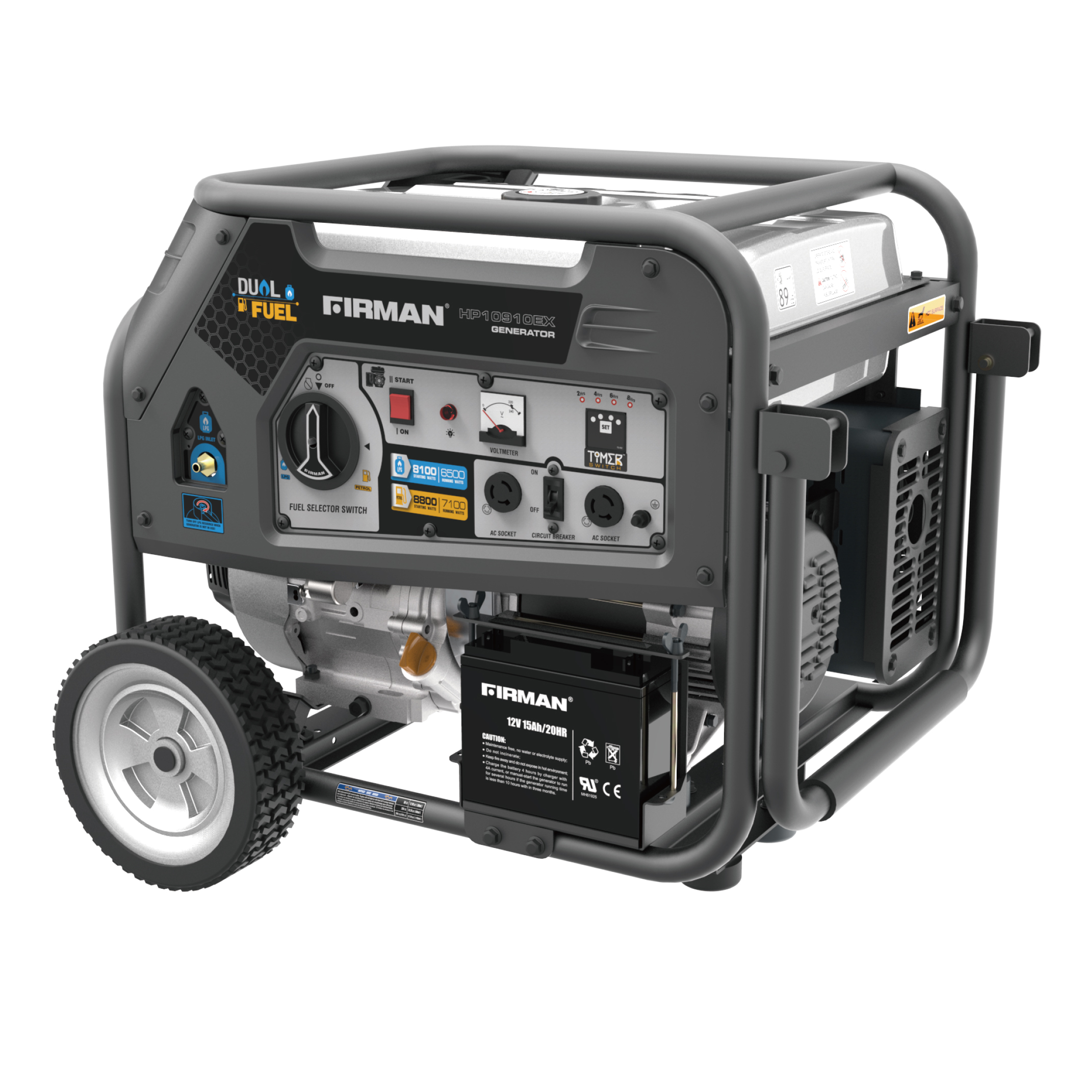 Dual Fuel Portable Generator