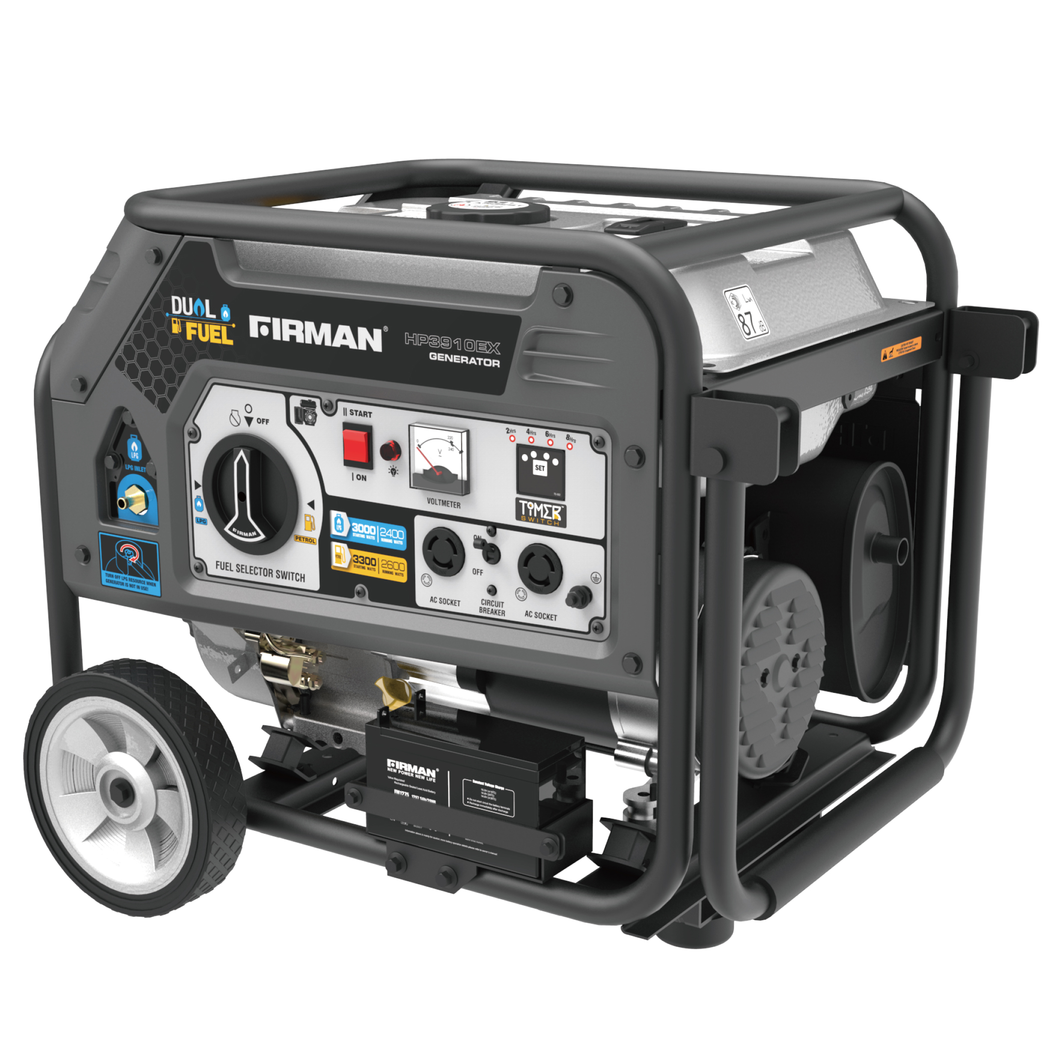 Dual Fuel Portable Generator