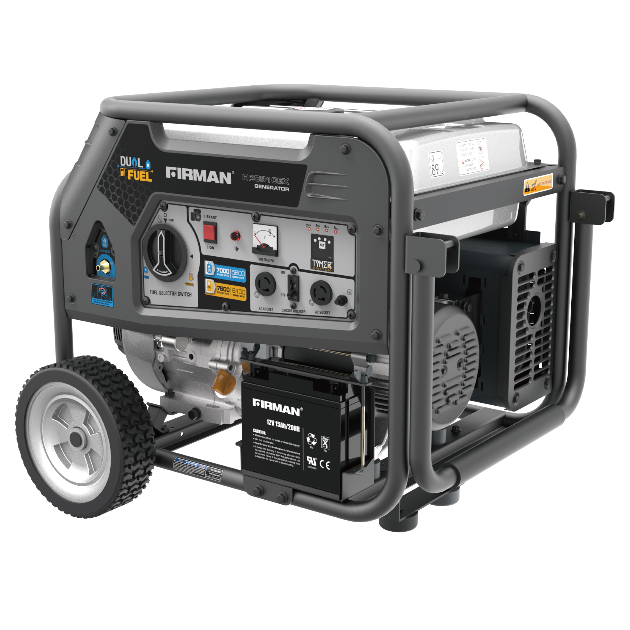 Dual Fuel Portable Generator