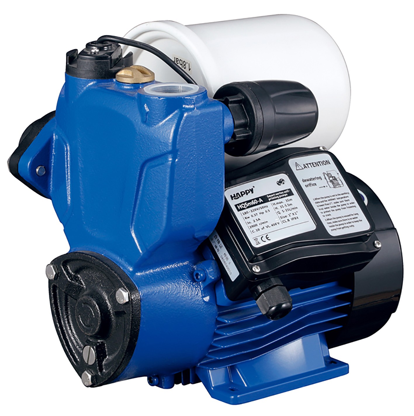 Vortex Self-Priming Water Pump