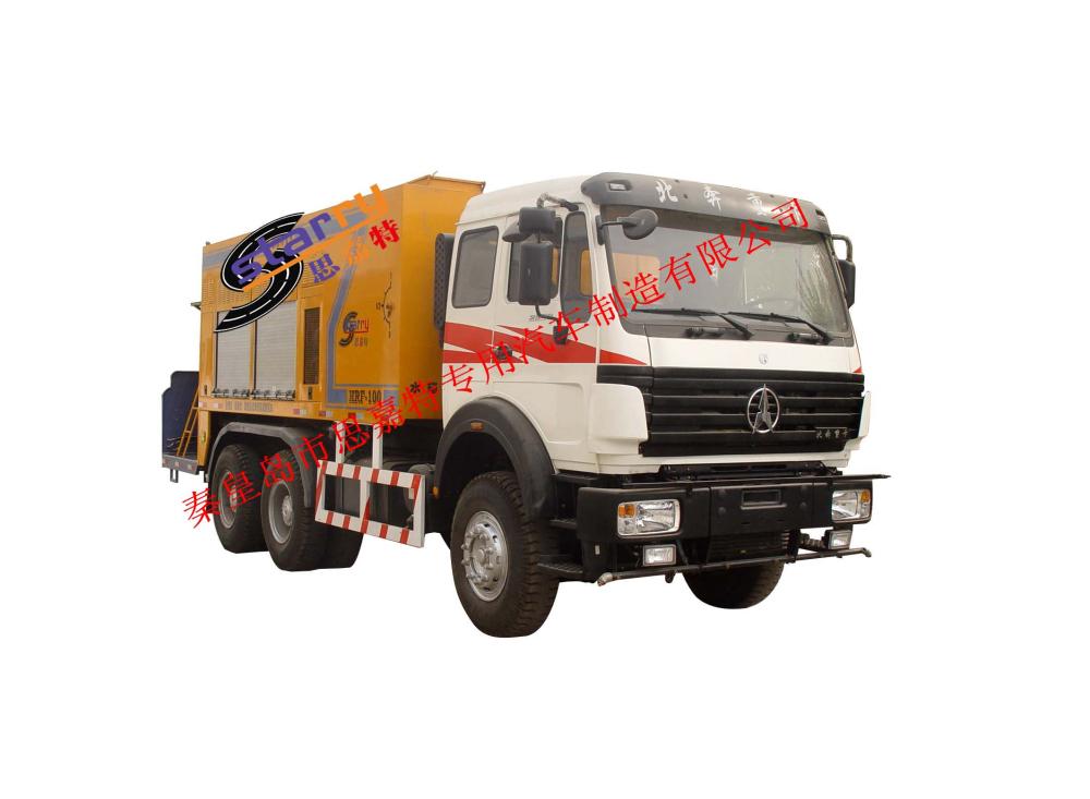 HRF-100 smart (micro-surfacing) modified emulsified asphalt slurry seal paver - Image 2