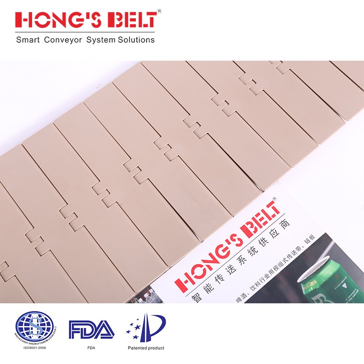 HS-820-K750 Thermoplastic table top and plate top chains Plastic chains conveyor belt - Image 3
