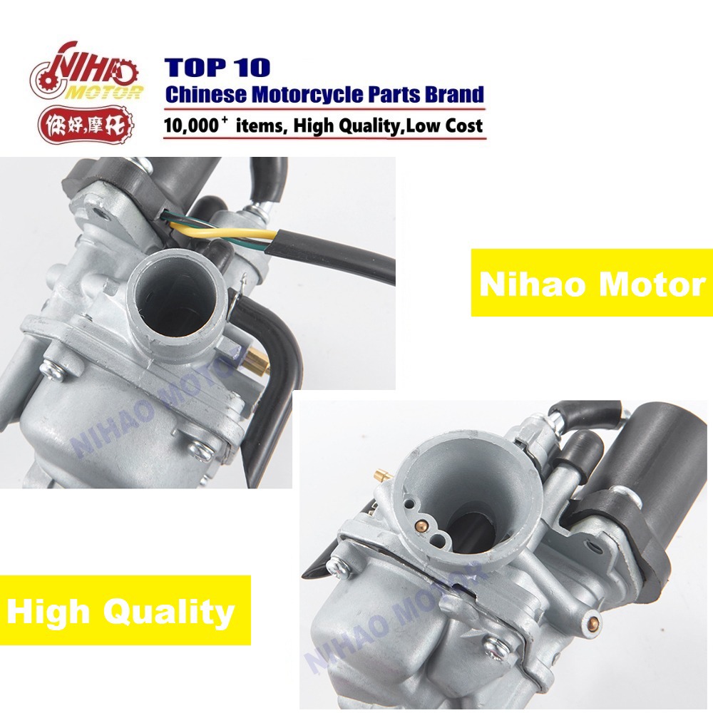 HU06 Motorcycle carburetor for XH90 AX100 CY80 Engine parts scooter spare Nihao Motor - Image 2