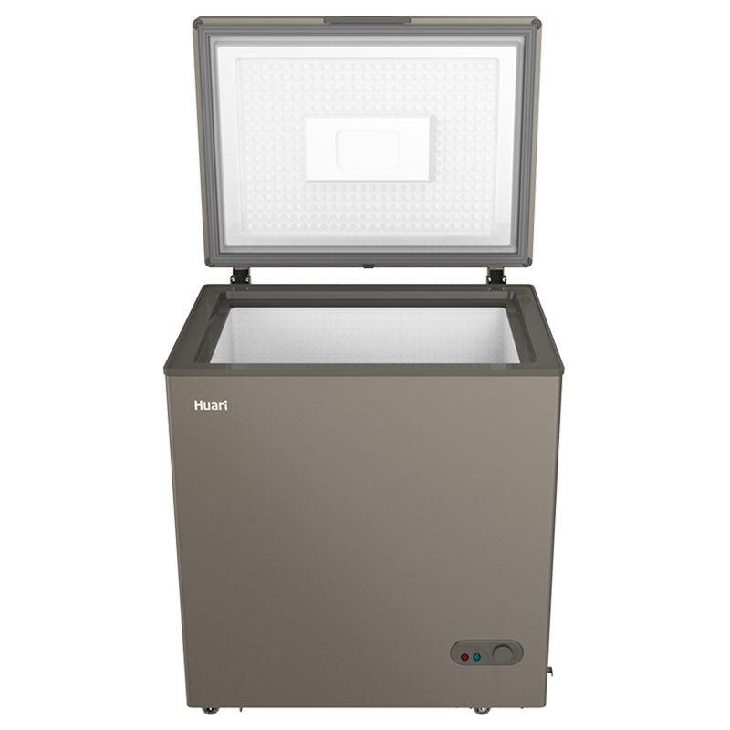 Huari BC/BD-161AYE 161L fridge and freezer temperature transfer glass panel chest freezer - Image 2