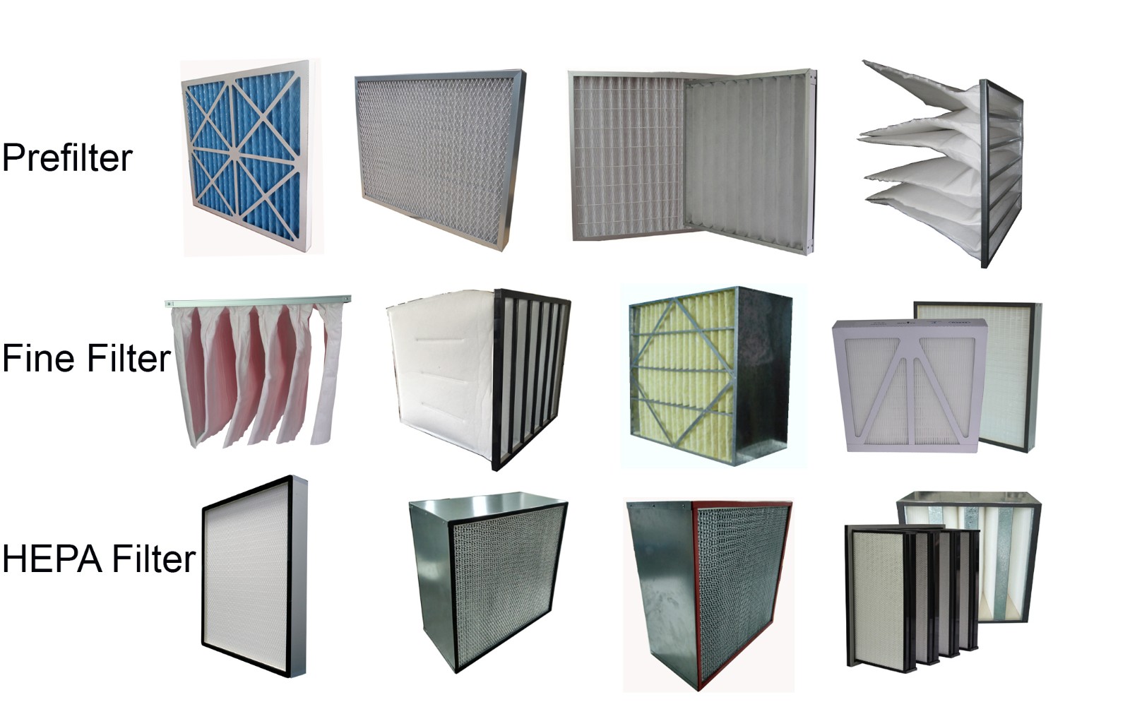HVAC air filters; dust collector air filter;HEPA filter - Image 3