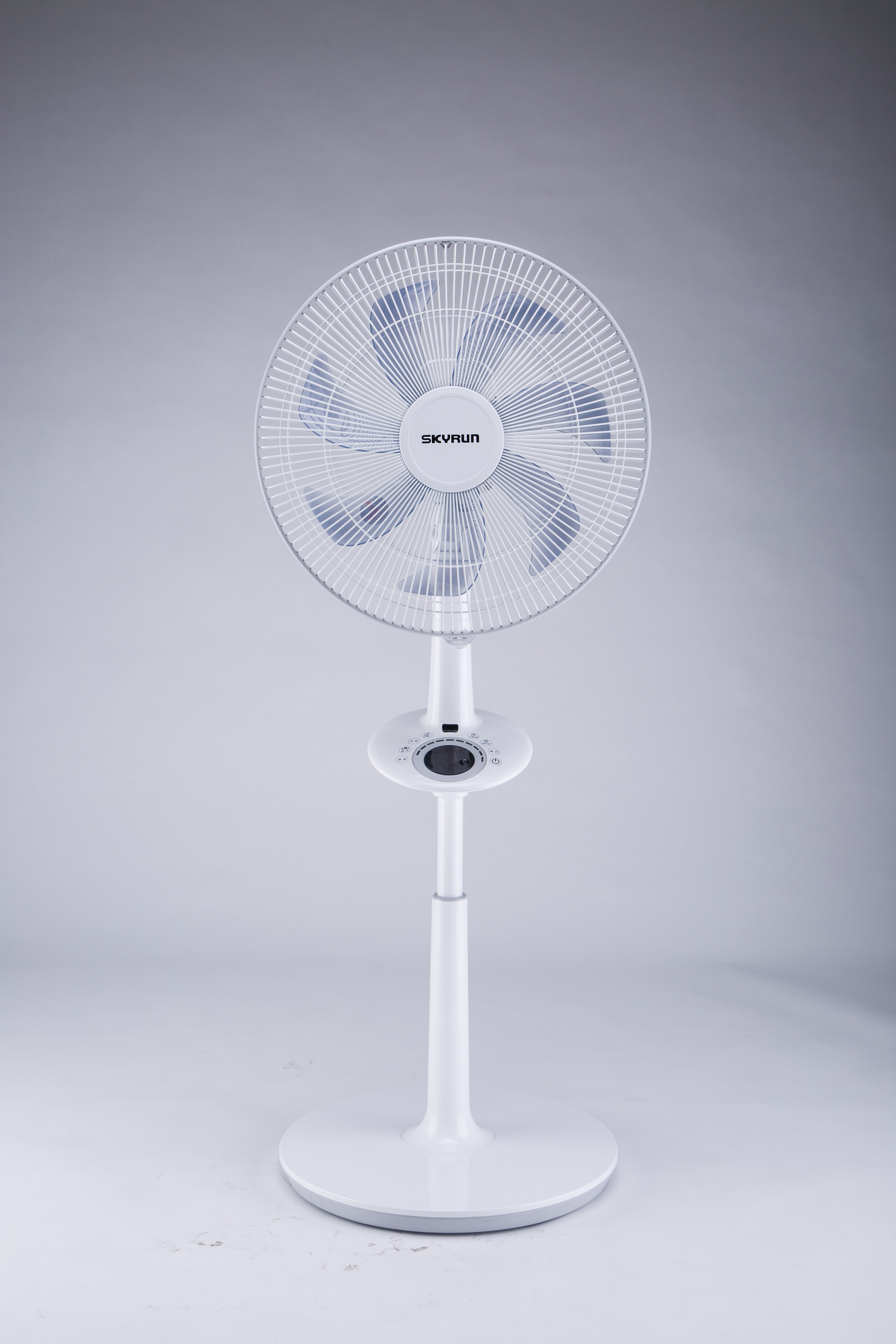 Adjustable Height Oscillating Pedestal Fan with Ionizer