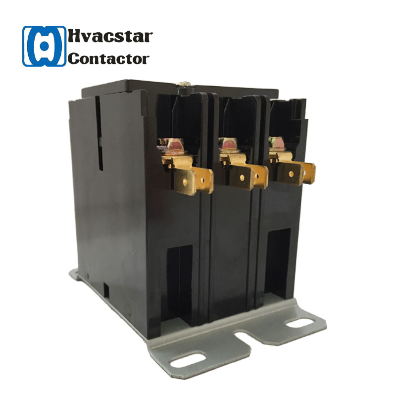 3-Pole AC Magnetic Contactor 30A 24-277V for HVAC