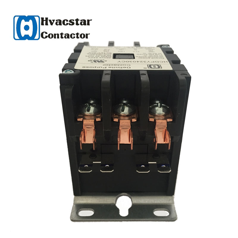 Three-Pole AC Contactor for HVAC Systems