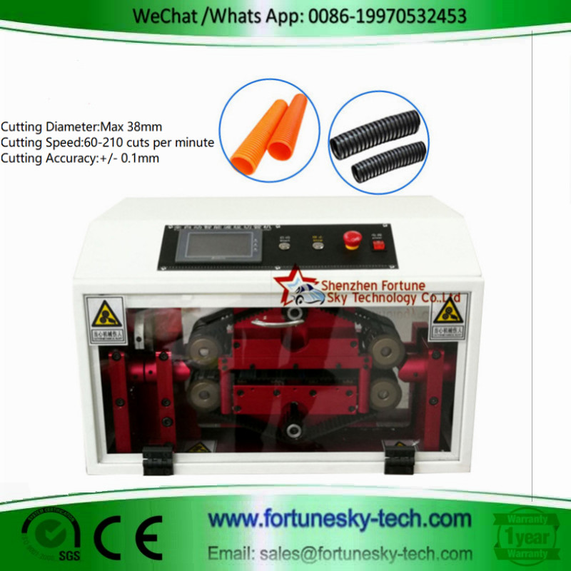 Automatic Corrugated Tubing Cutting Machine