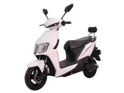Electric Step-Through Scooter with Digital Display