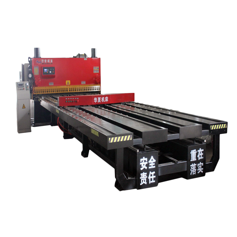 HYDRAULIC GUILLOTINE SHEARING MACHINE WITH FEEDING SYSTEM - Image 2
