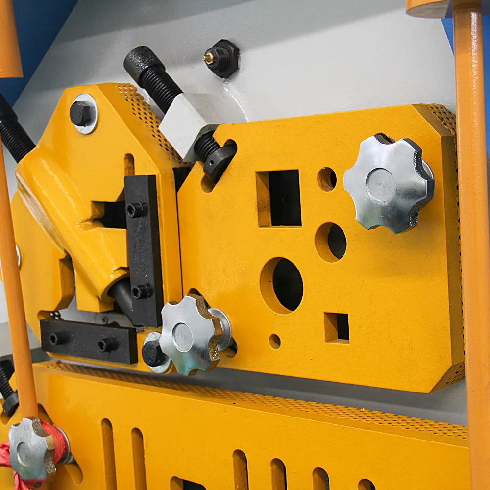 Hydraulic Iron Worker PS50 side profile