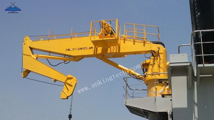 Marine Hydraulic Knuckle Boom Crane