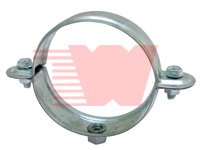 Galvanized Pipe Clamp with Threaded Connection