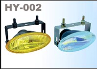 Oval Fog Light Set with Mounting Brackets