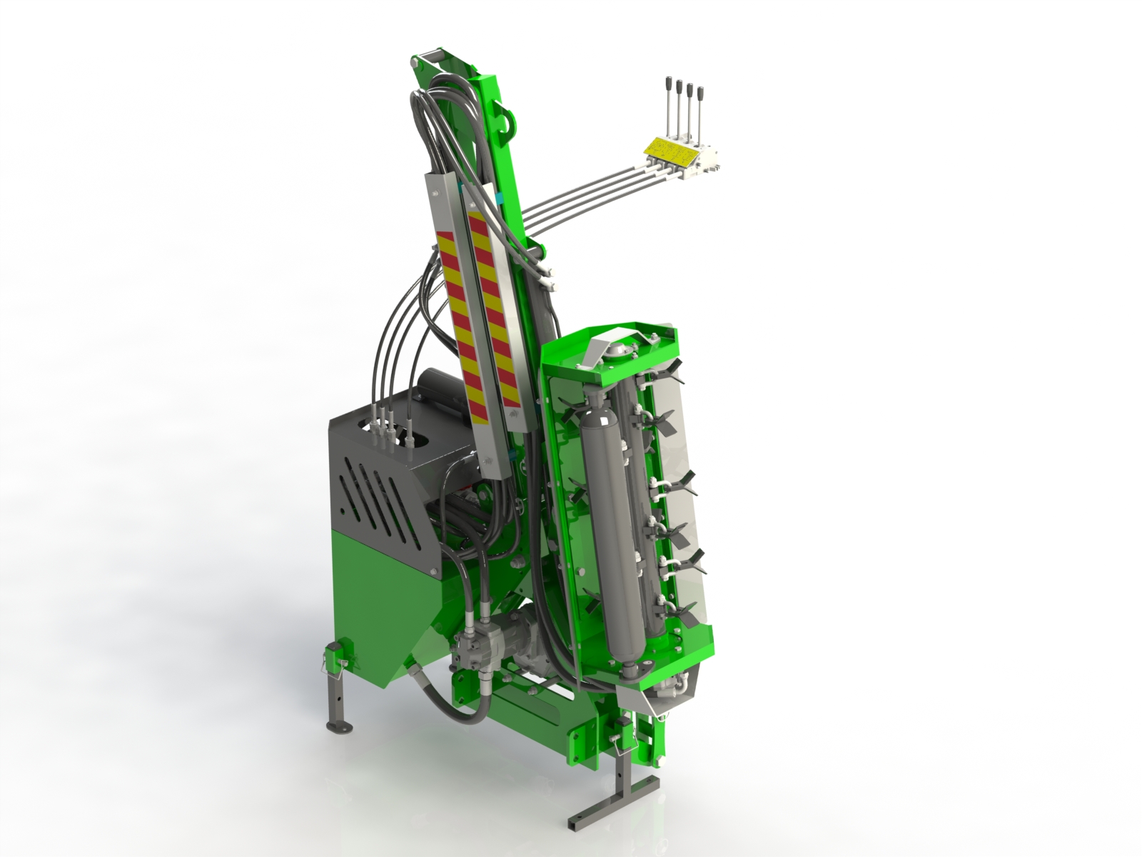 Hydraulic Reach Mower for Vegetation Management