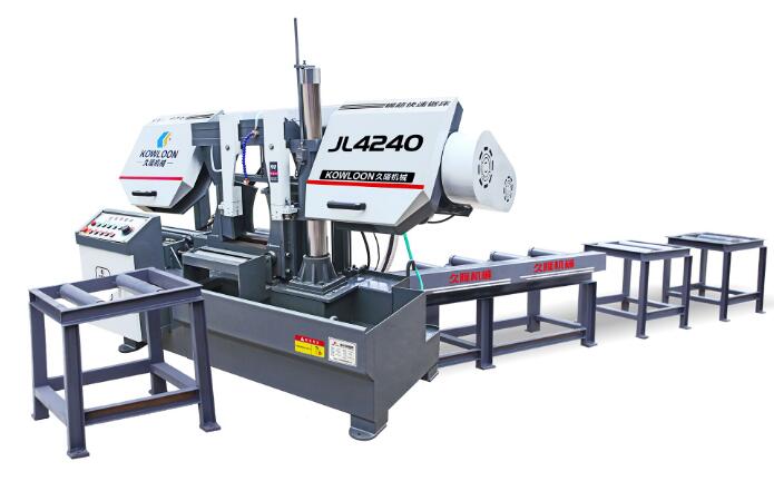 Hydraulic Reinforcing steel cutting band saw machine - Image 2