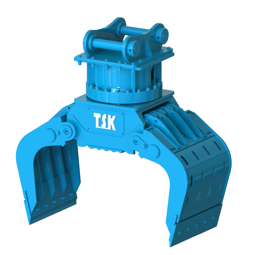 Excavator Hydraulic Rotary Grab