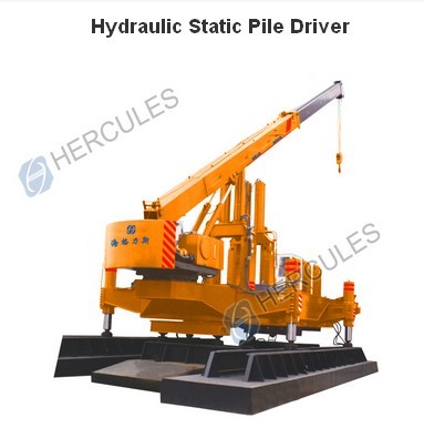 Hydraulic Static Pile Driver for Foundation Installation