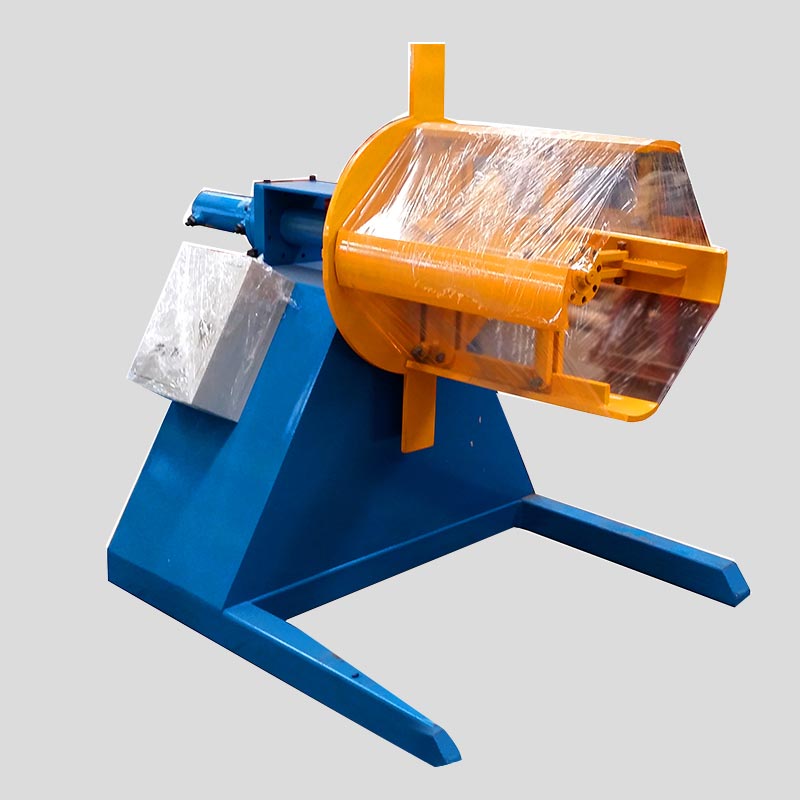 hydraulic steel coil decoiler for sale iron sheet machine sheet forming roll machine - Image 3
