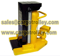 Low Profile Hydraulic Toe Jack