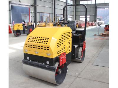 Hydraulic Walking Double Drum Vibratory Roller Road Compactor machine - Image 2
