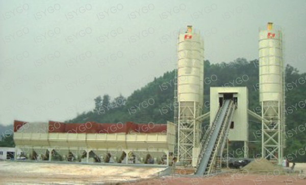 HZ150 Stationary Concrete Batching Plant