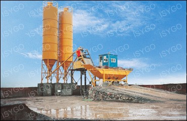 HZS35 Concrete Mixing Plant