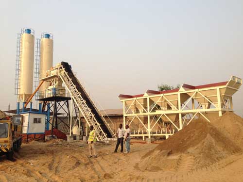 60 m3/h Stationary Concrete Batching Plant