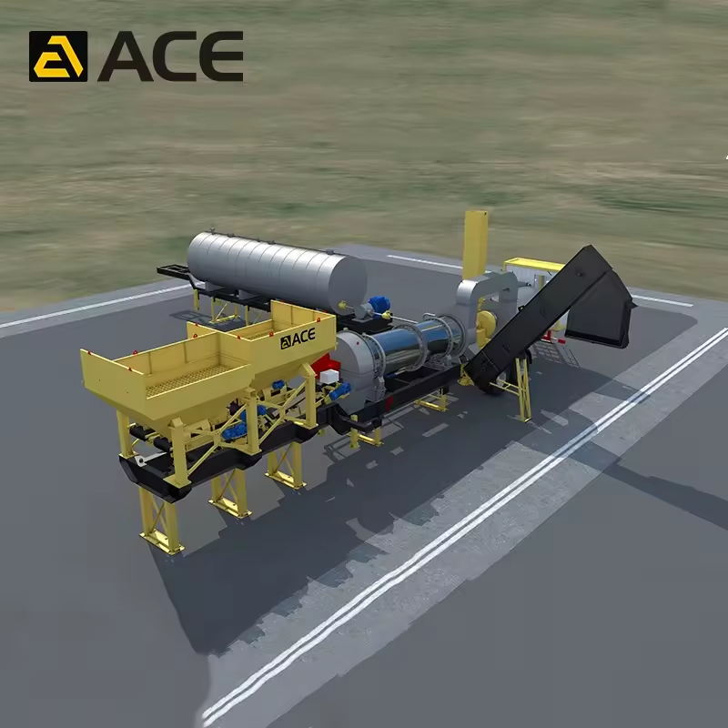 Mobile Asphalt Mixing Plant