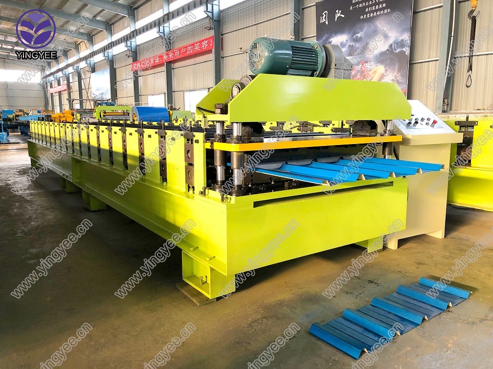 IBR/trapezoid roof sheet roll forming machine 02 - Image 2